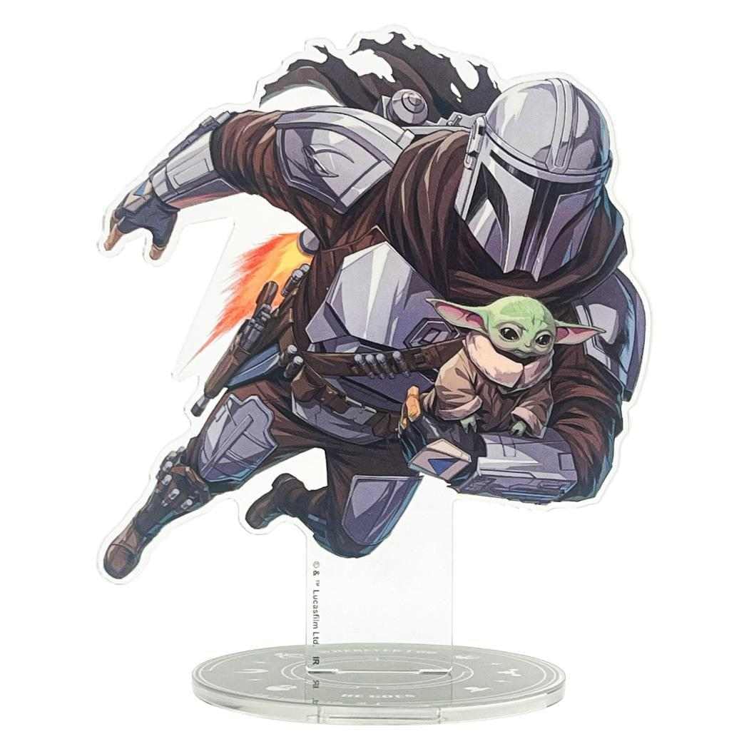 Amazon.co.jp: SW マンダロリアン・アンド・グローグー アクリル